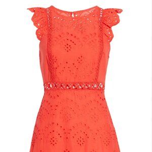 Sam Edelman Eyelet a-line Dress